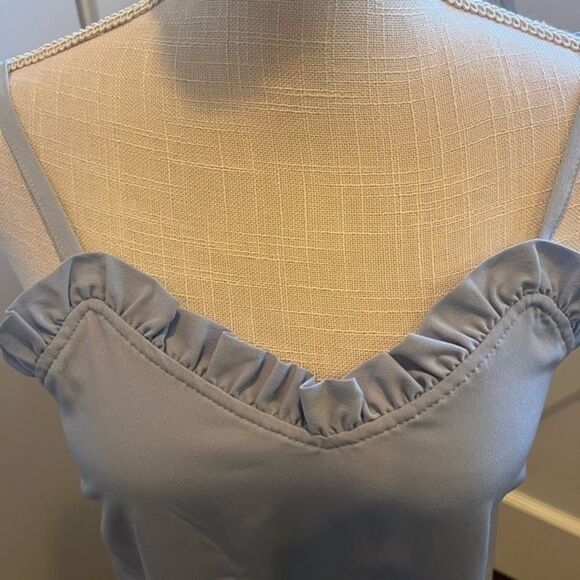 TOPSHOP DRESS Size 0 Great Ruffle Details - Picture 5 of 13